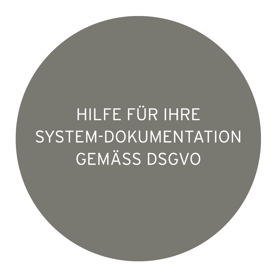 Beispielbild für DSGVO-konforme Systemdokumentation