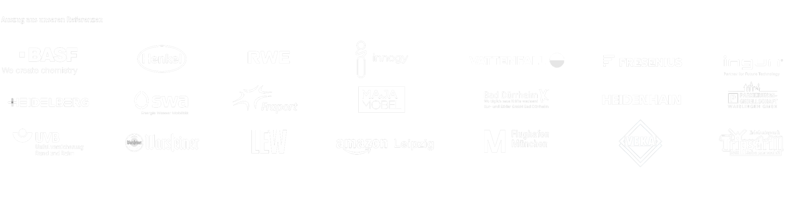 Logos von Referenzen