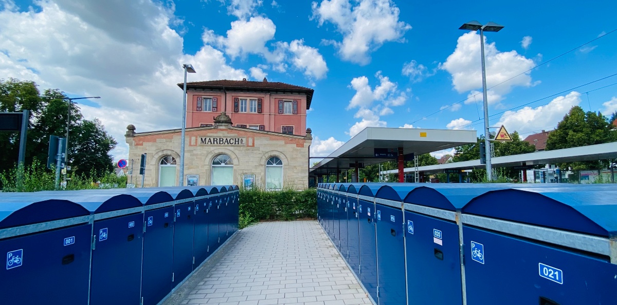 Fahrradboxen Bahnhof